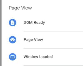 Page View Triggers in GTM: Page View vs DOM Ready vs Window Loaded