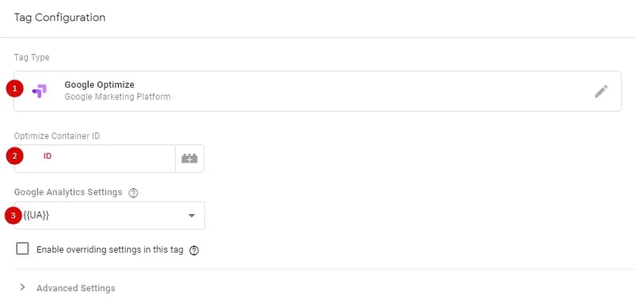 23.5 Google Optimize