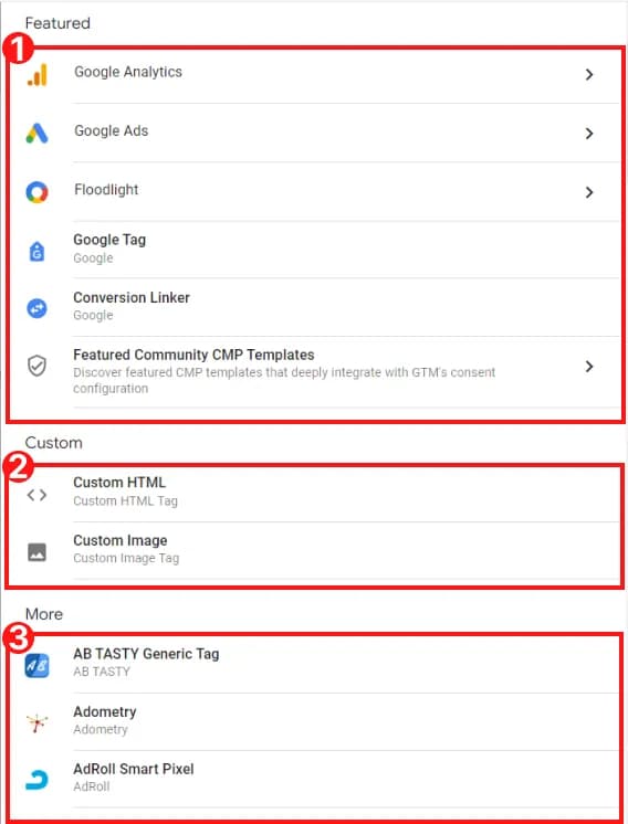 25.11 Types of tags in GTM