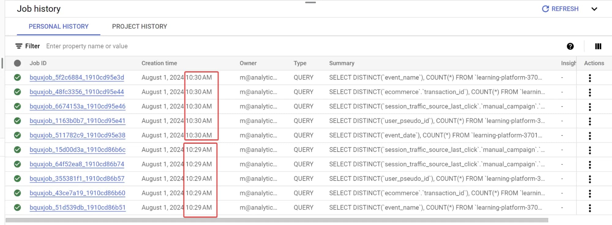35.16 sql requests