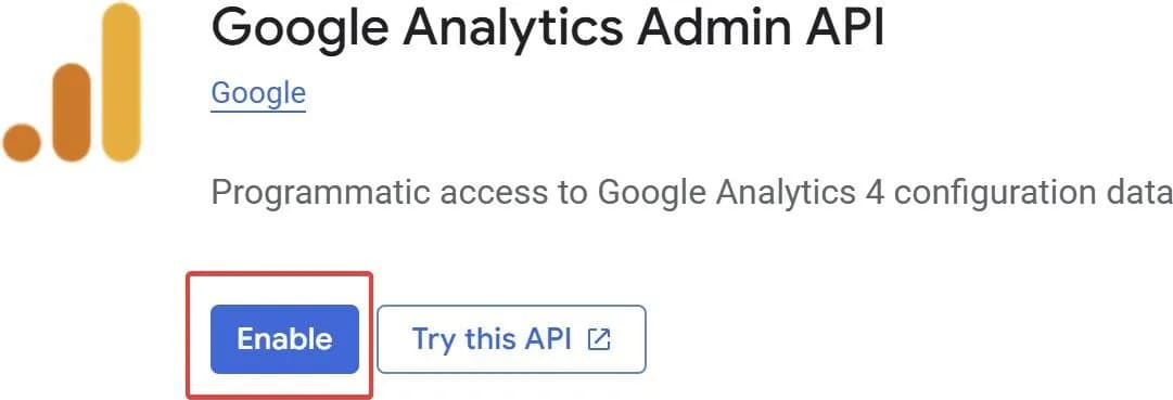 37.2 Google Analytics Admin API