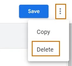 4.4 Delete event