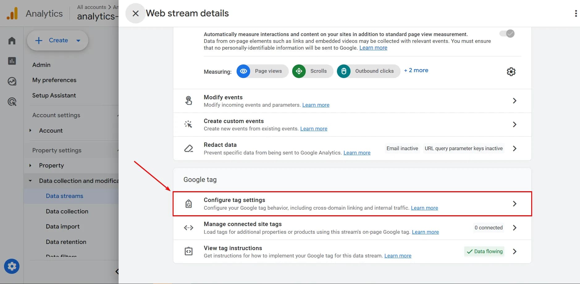 41.4 Configure Tag Settings