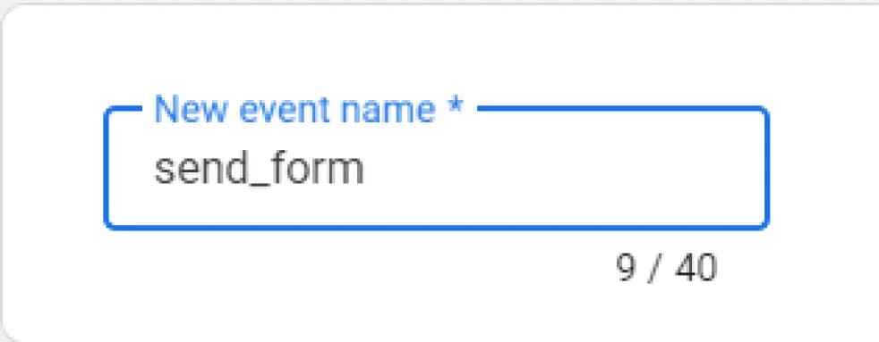 7.5 New key event name