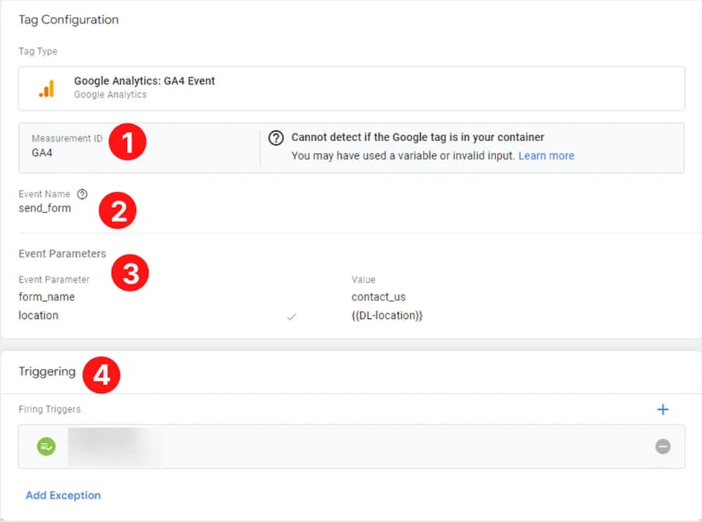 7.7 Key event configuration