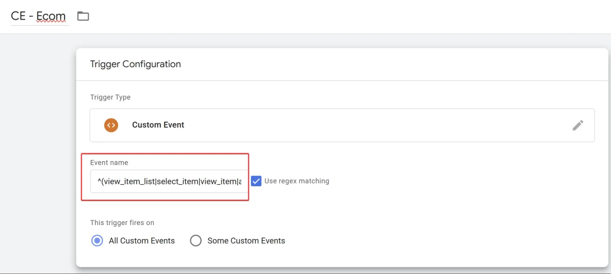 9.3.5 Custom Event trigger