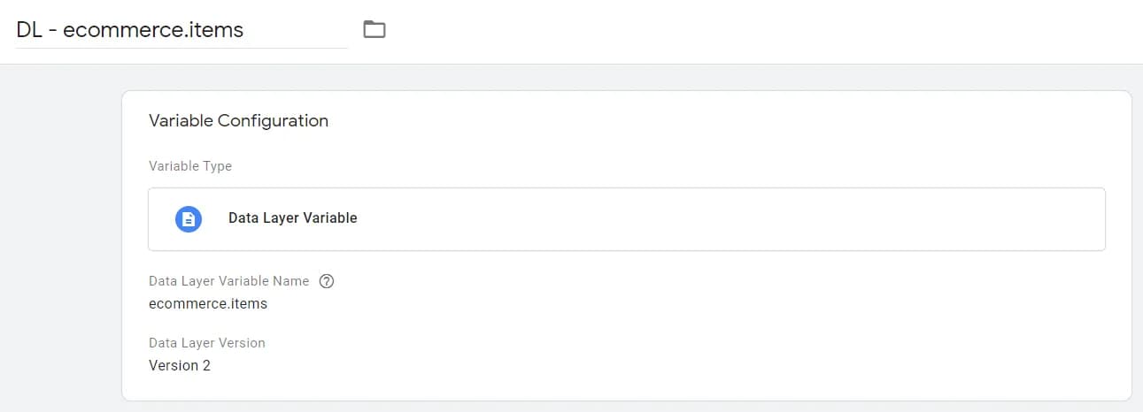 9.6 ecommerce.items