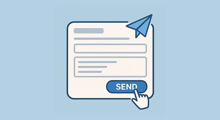 Отслеживание отправки формы с помощью триггера Видимость элемента