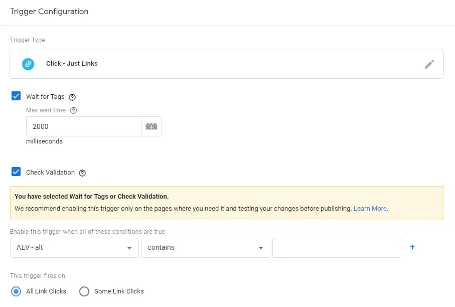 16.1 Trigger-Just-Links-Only-links-in-Google-Tag-Manager