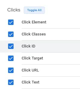 17.3 Enabling Click Variables in GTM