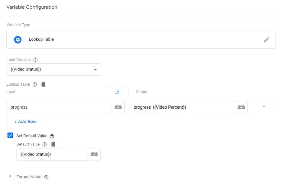 18.5 Lookup Table Variable for Combining Video Interaction Data