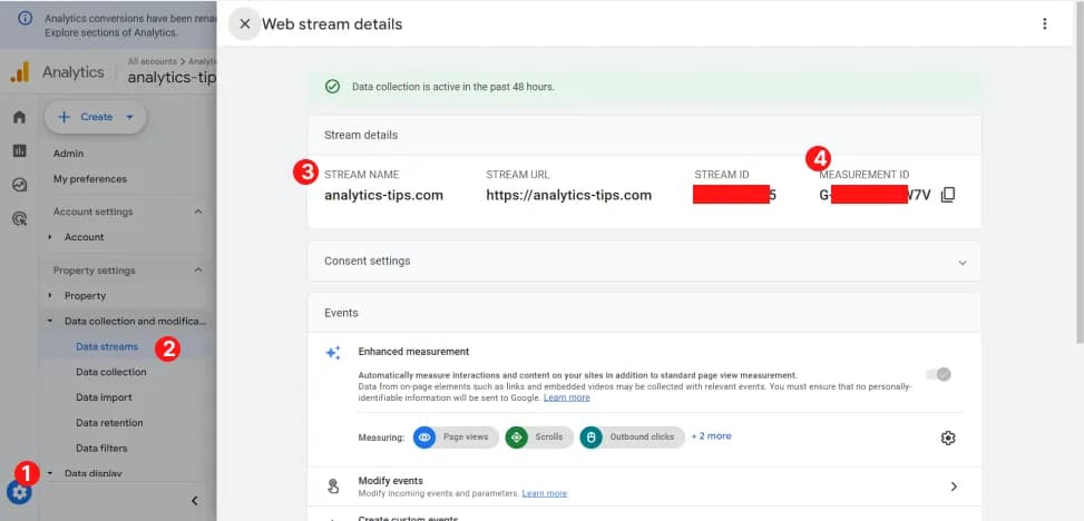22.4 How to find the tracking code in GA4
