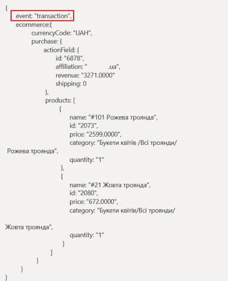 24.4 Sending transaction information to the dataLayer