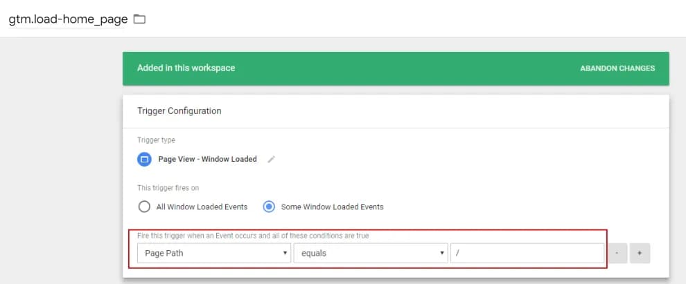 30.12 Window Loaded trigger for tracking interaction with form fields