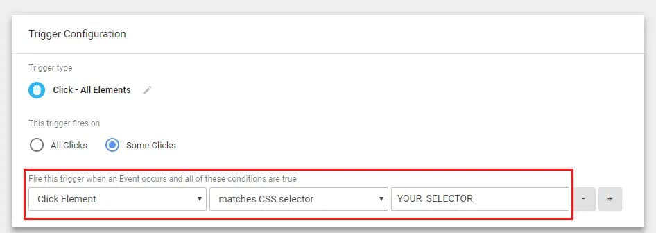 30.3 Creating a trigger for clicking a specific button
