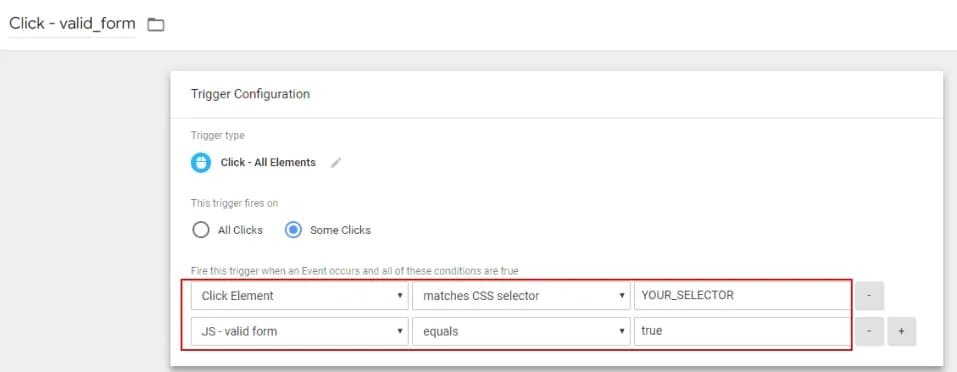 30.9 Trigger for setting up form validation check on click