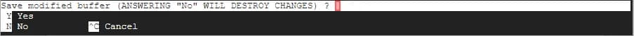 34.7 Confirmation window for changes in the source.list file.
