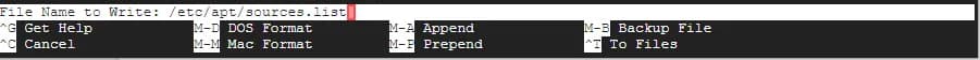 34.8 Confirming data saving in the nano text editor