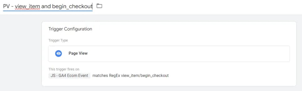 9.37 PV - view_item and begin_checkout