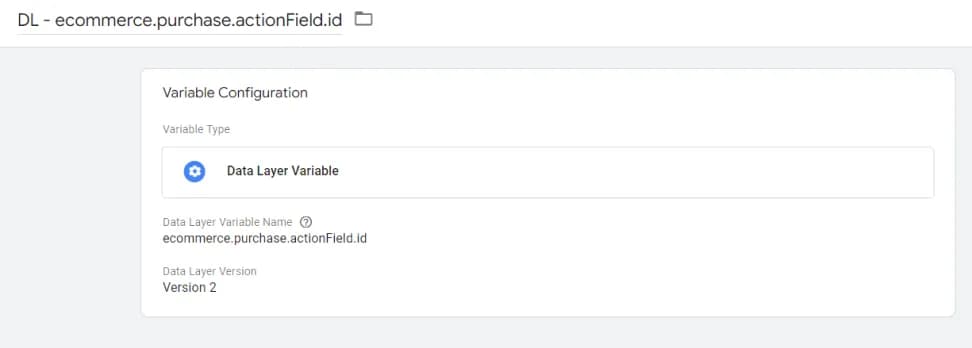9.43 DL - ecommerce.purchase.actionField.id