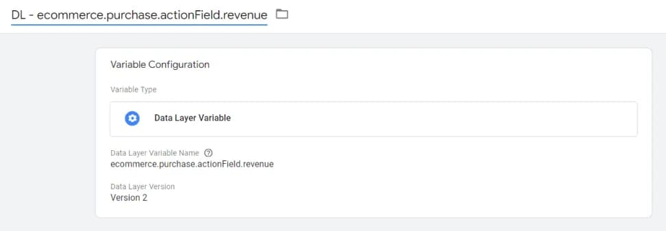9.44 DL - ecommerce.purchase.actionField.revenue
