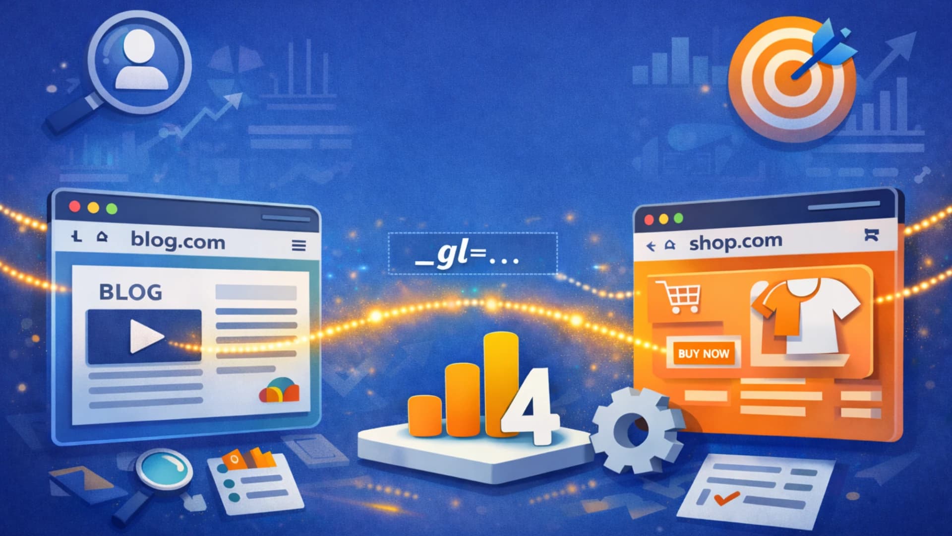 Міждоменне відстеження в GA4: коли воно потрібне та як налаштувати